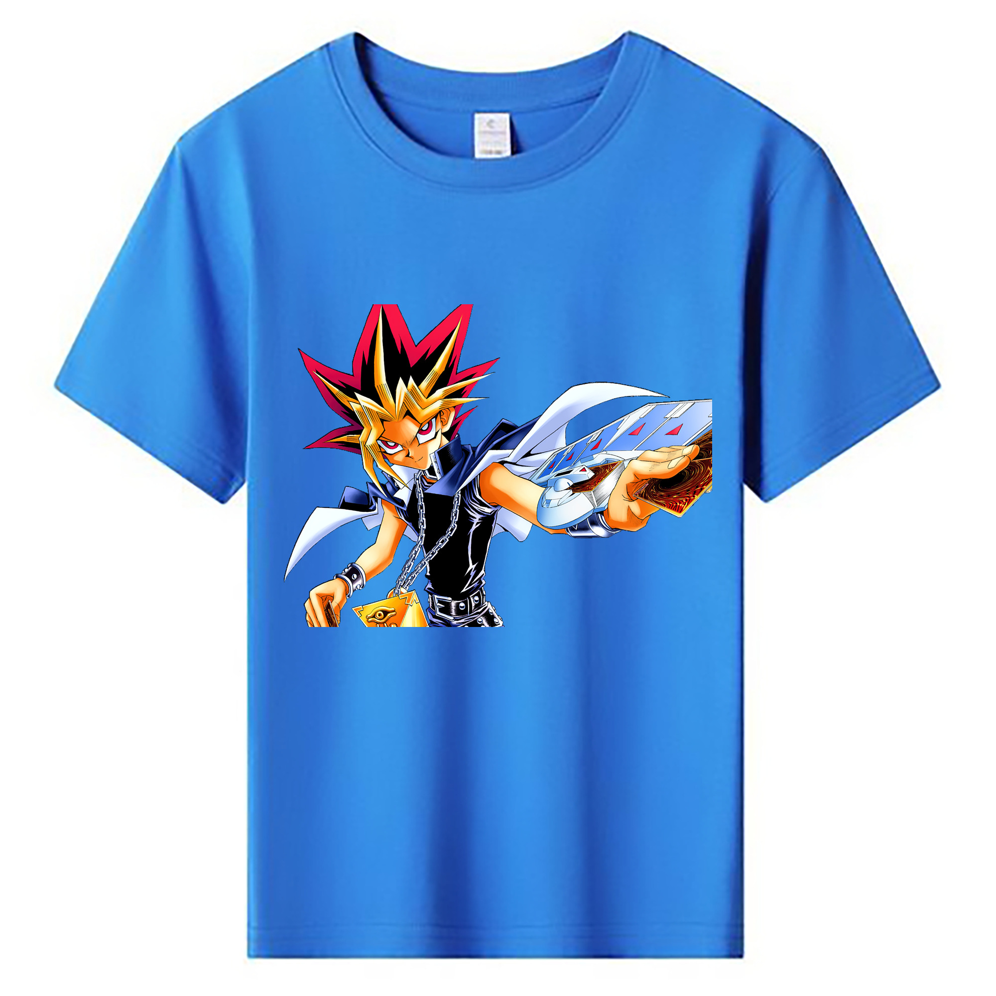 （画像用） 遊☆戯☆王 Yu-Gi-Oh! 綿100％キッズTシャツ（フロントプリント）